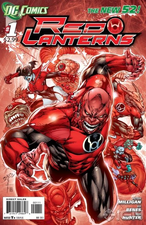 Red Lanterns - DC Comics (1 - Nov 2011) comic book collectible [Barcode 761941298696] - Main Image 1