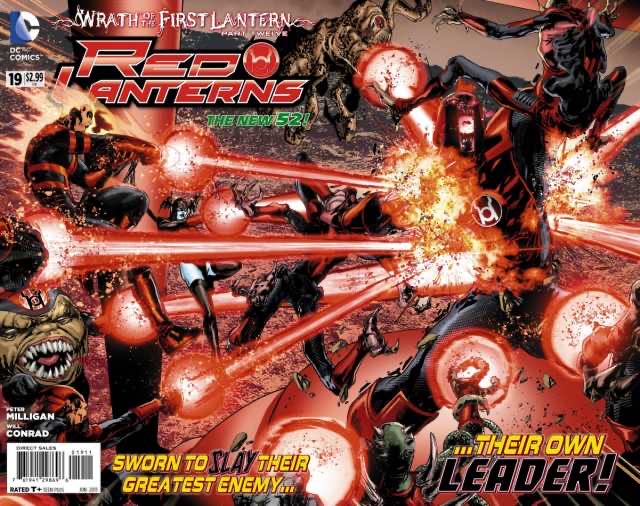 Red Lanterns - DC Comics (19 - Jun 2013) comic book collectible [Barcode 76194129869601911] - Main Image 2