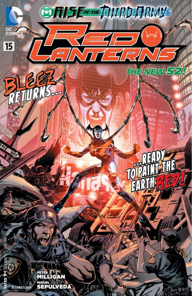 Red Lanterns - DC Comics (15 - Feb 2013) comic book collectible [Barcode 76194129869601511] - Main Image 1