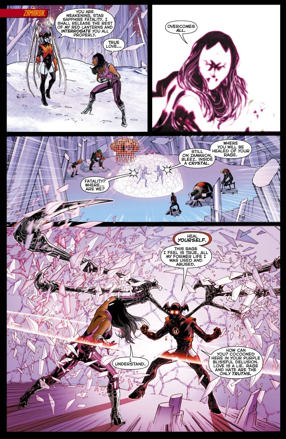 Red Lanterns - DC (11 - Sep 2012) comic book collectible [Barcode 76194129869601111] - Main Image 4