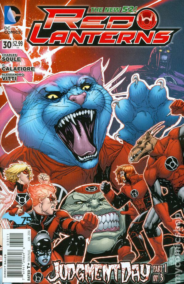 Red Lanterns - DC Comics (30 - Jun-14) comic book collectible [Barcode 76194129869603011] - Main Image 1