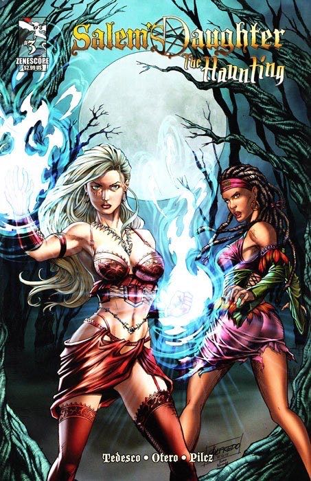 Salems Daughter: The Haunting - Zenescope Entertainment (5 - 03/2012) comic book collectible [Barcode 736211600455] - Main Image 3