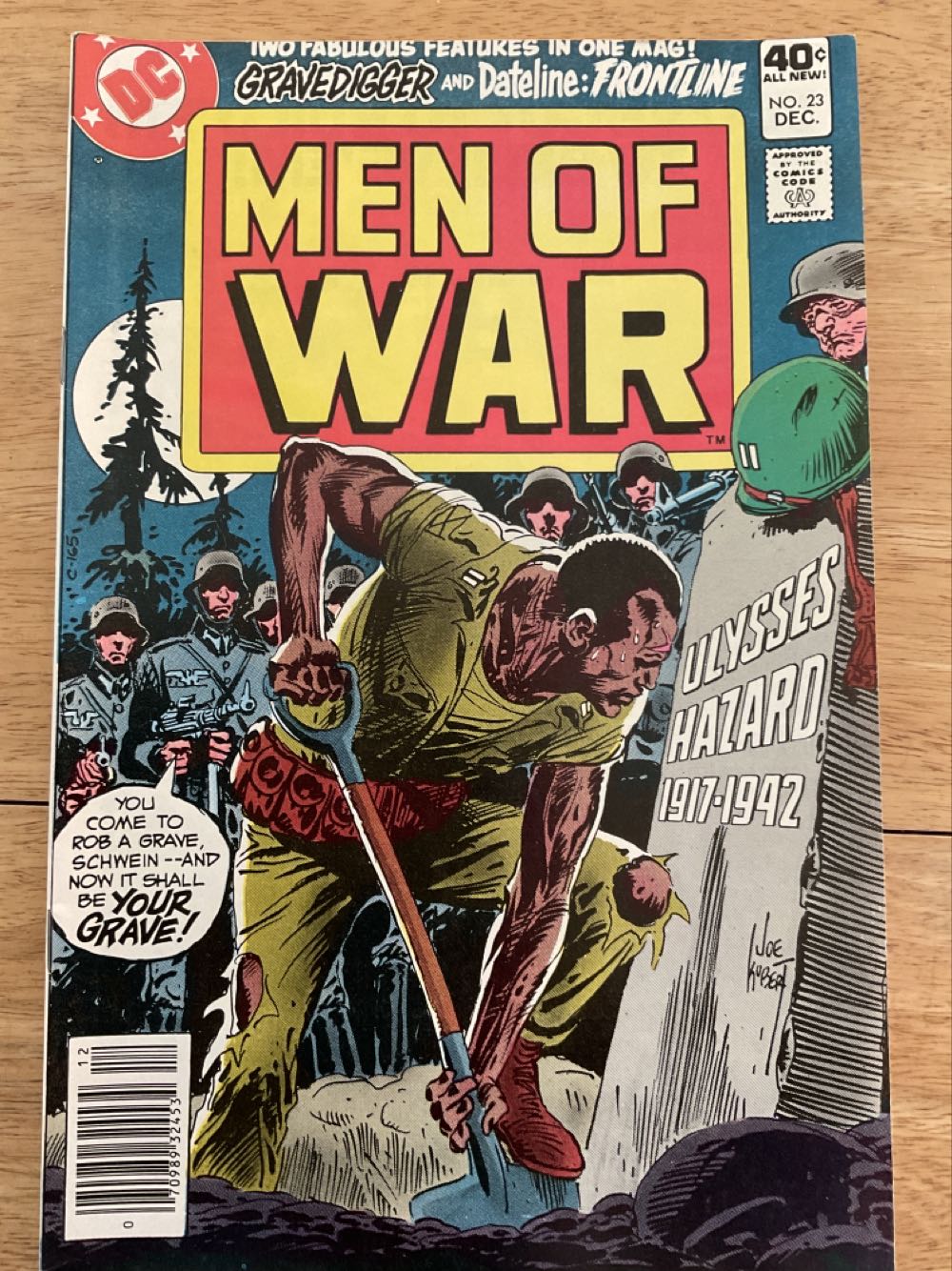 Men Of War - DC Comics (23 - Dec 1979) comic book collectible [Barcode 761941305127] - Main Image 2