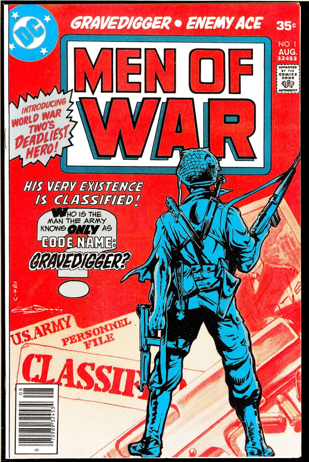 Men Of War - DC Comics (23 - Dec 1979) comic book collectible [Barcode 761941305127] - Main Image 3