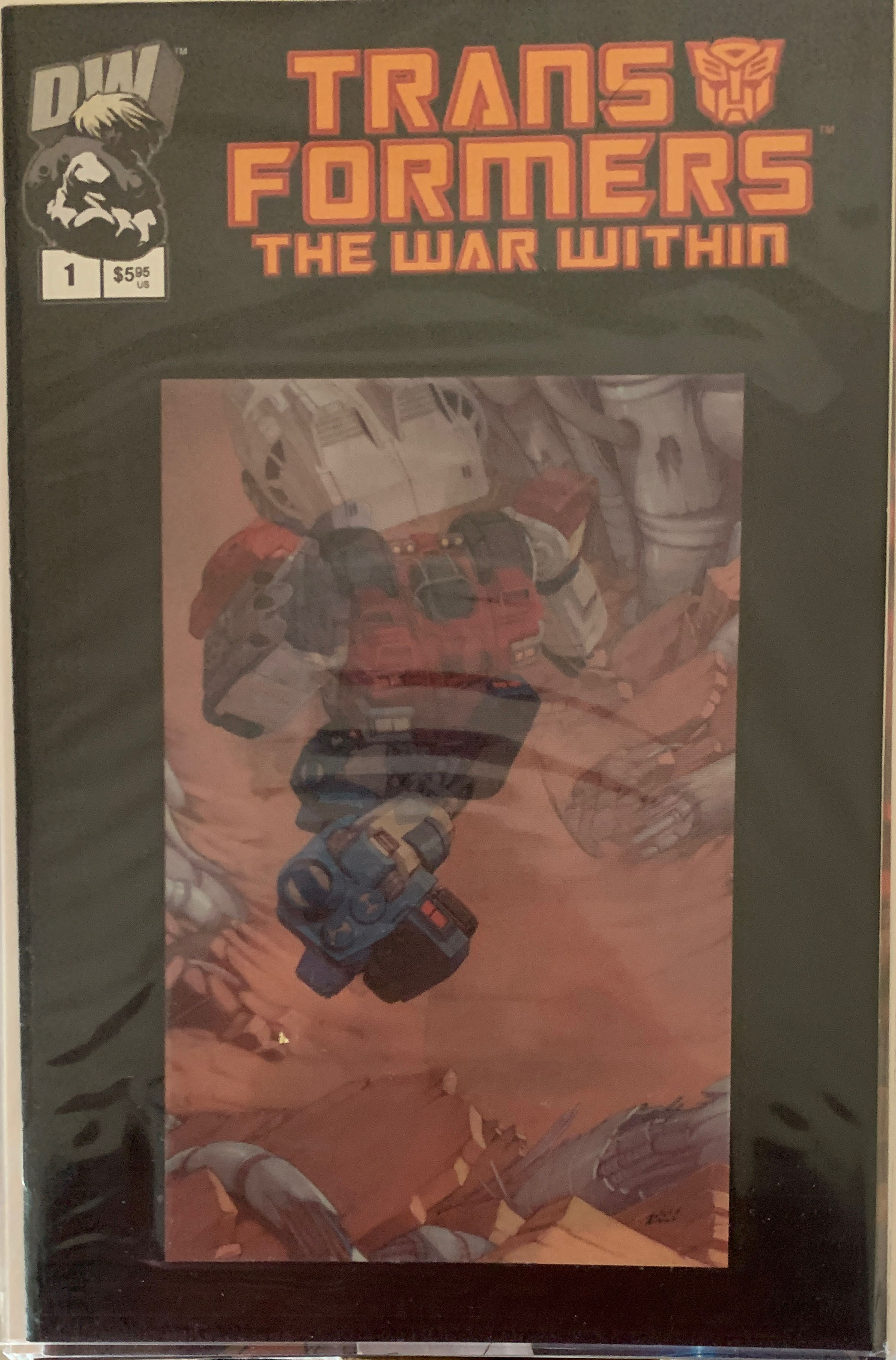 Transformers: The War Within - Dreamwave Productions (1) comic book collectible [Barcode 823365009460] - Main Image 2