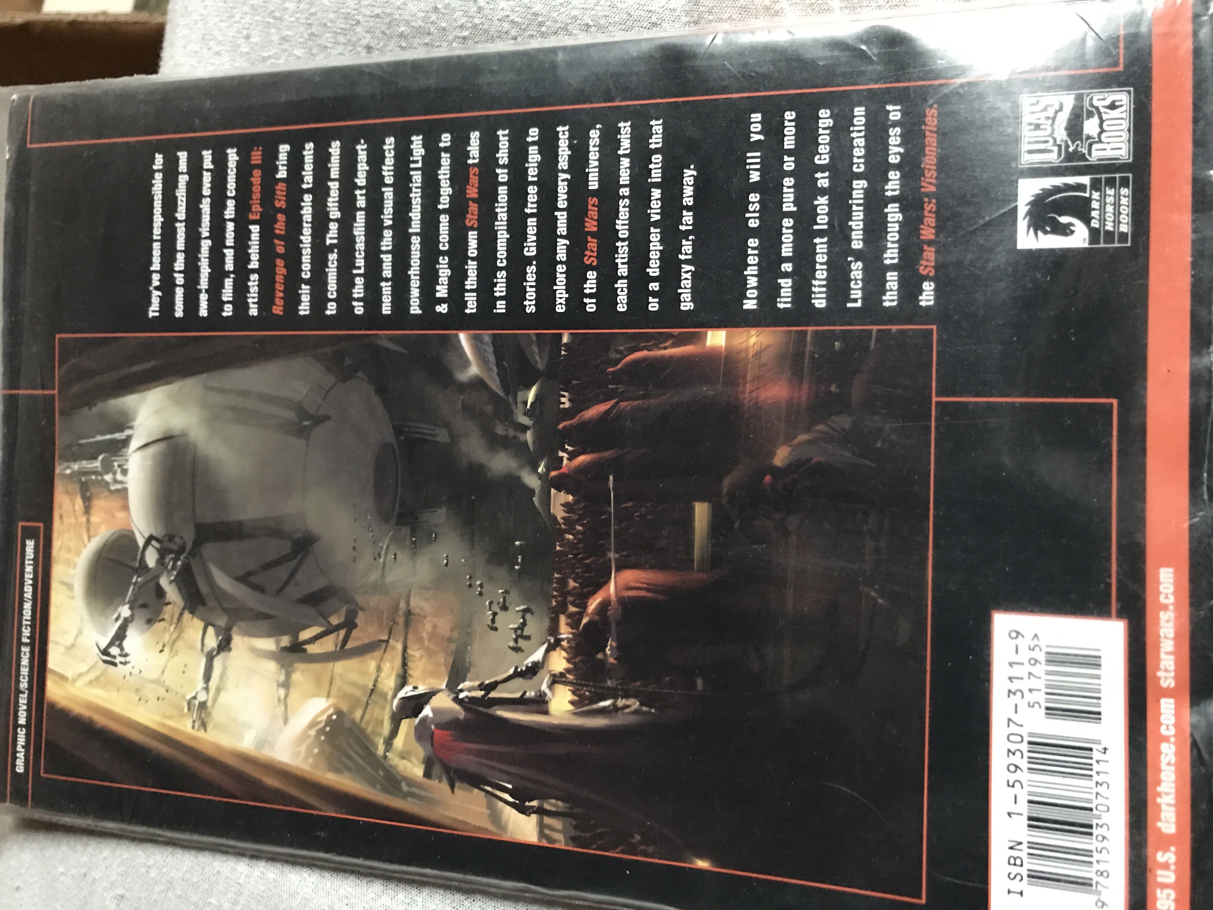 Star Wars: Visionaries - Dark Horse (Aug 2005) comic book collectible [Barcode 9781593073114] - Main Image 2