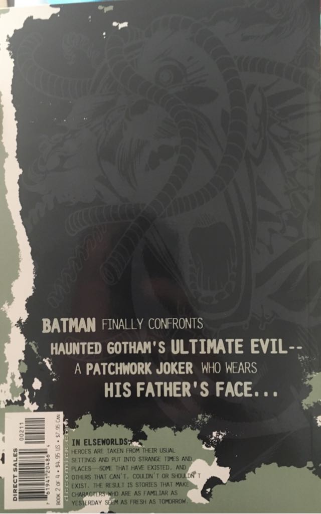 Batman: Haunted Gotham - DC - Elseworlds (2 - Jan 2000) comic book collectible [Barcode 76194120486400211] - Main Image 2