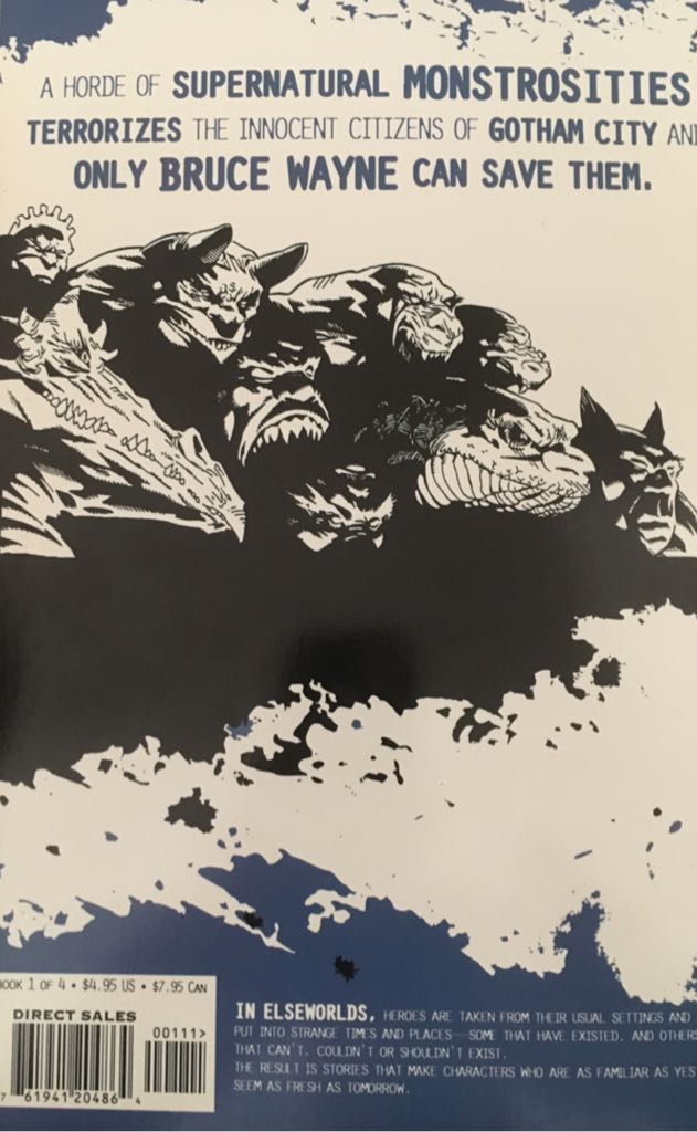 Batman: Haunted Gotham - DC Comics (1 - Dec 1999) comic book collectible [Barcode 76194120486400111] - Main Image 2