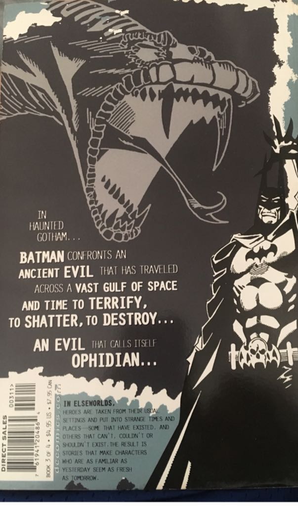 Batman: Haunted Gotham - DC Comics (3 - Apr 2000) comic book collectible [Barcode 76194120486400311] - Main Image 2