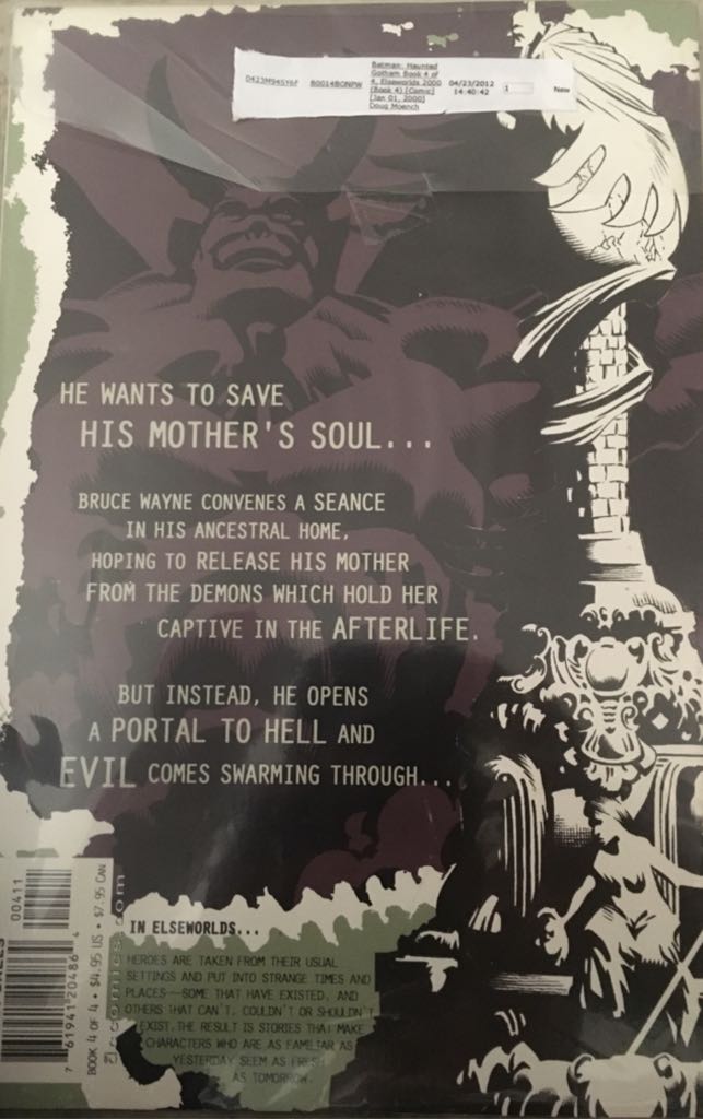 Batman: Haunted Gotham 4 - DC Comics (4 - Apr 2000) comic book collectible [Barcode 76194120486400411] - Main Image 2