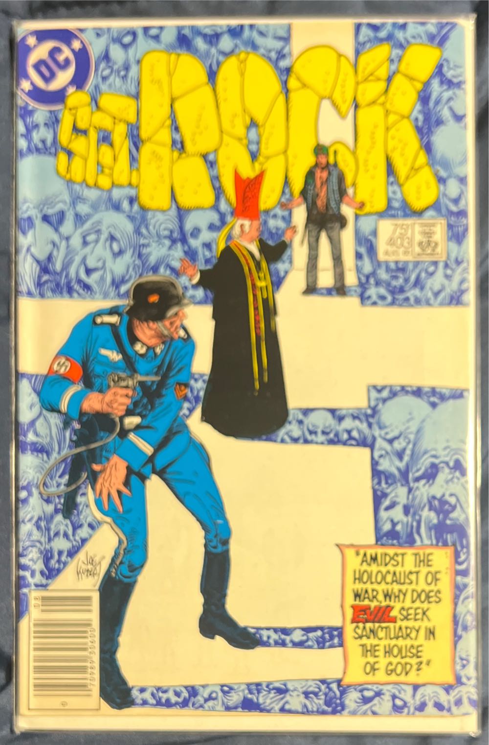 Sgt. Rock - DC Comics (403 - Aug 1985) comic book collectible [Barcode 070989306004] - Main Image 4