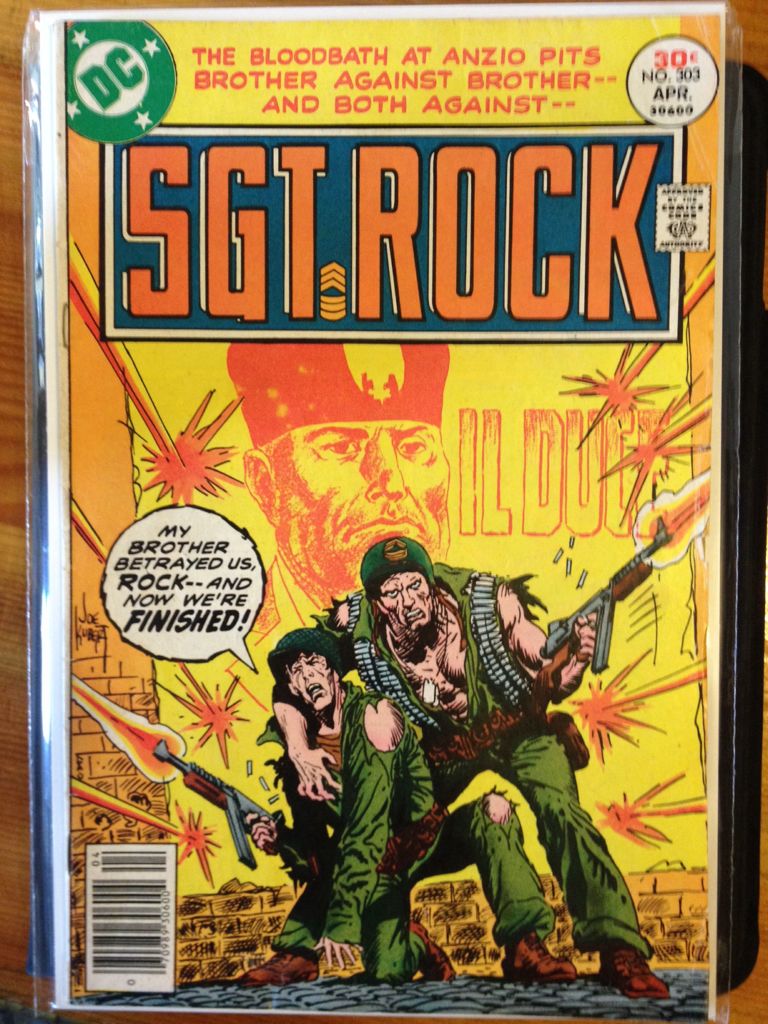 Sgt. Rock  (303 - Apr 1977) comic book collectible [Barcode 9781401229429] - Main Image 1