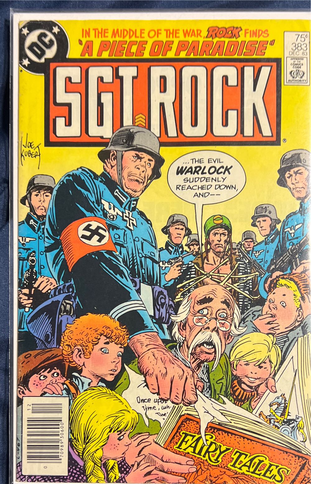 Sgt. Rock - DC (383 - Dec 1983) comic book collectible [Barcode 070989306004] - Main Image 2