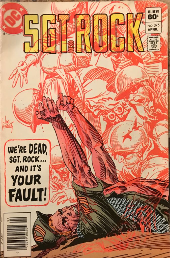 Sgt. Rock - DC Comics (375 - Apr 1983) comic book collectible [Barcode 070989306004] - Main Image 1