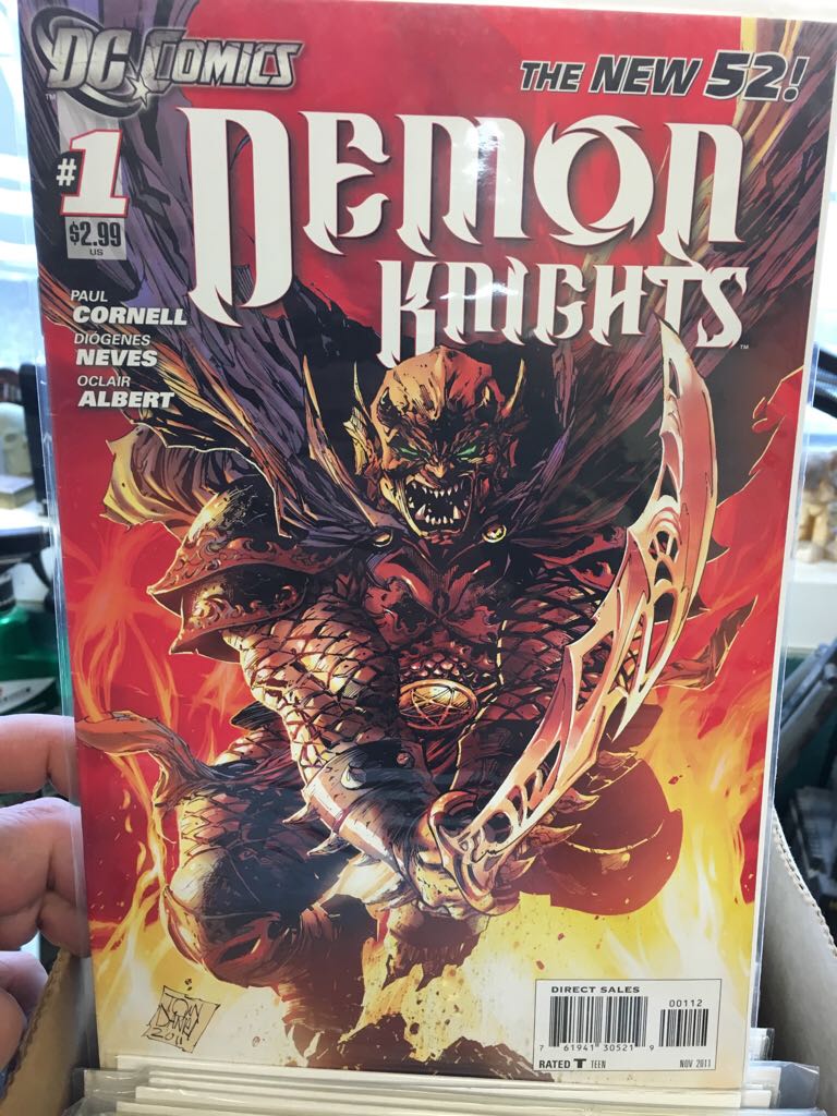 Demon Knights (2011) - DC Comics (1 - Nov 2011) comic book collectible [Barcode 76194130521900112] - Main Image 1