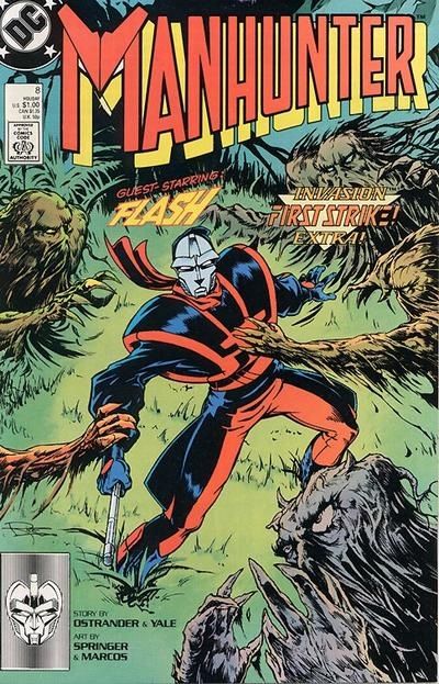 Manhunter (1988) - DC (8 - Dec 1988) comic book collectible [Barcode 070989317826] - Main Image 1
