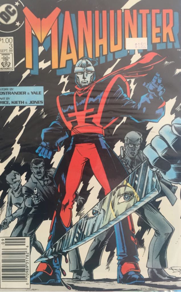 Manhunter (1988) - DC Comics (3 - Sep 1988) comic book collectible [Barcode 070989317826] - Main Image 1