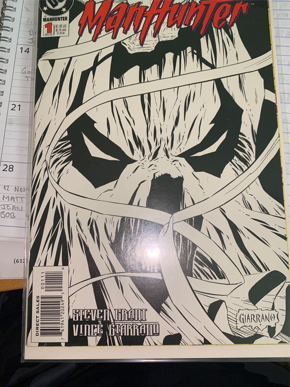 Manhunter - DC Comics (1 - Nov 1994) comic book collectible [Barcode 76194120249500111] - Main Image 2