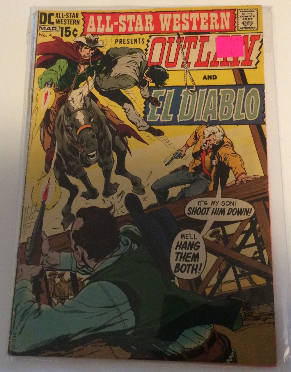 All-Star Western - DC Comics (4 - Mar 1970) comic book collectible [Barcode 761941304953] - Main Image 2