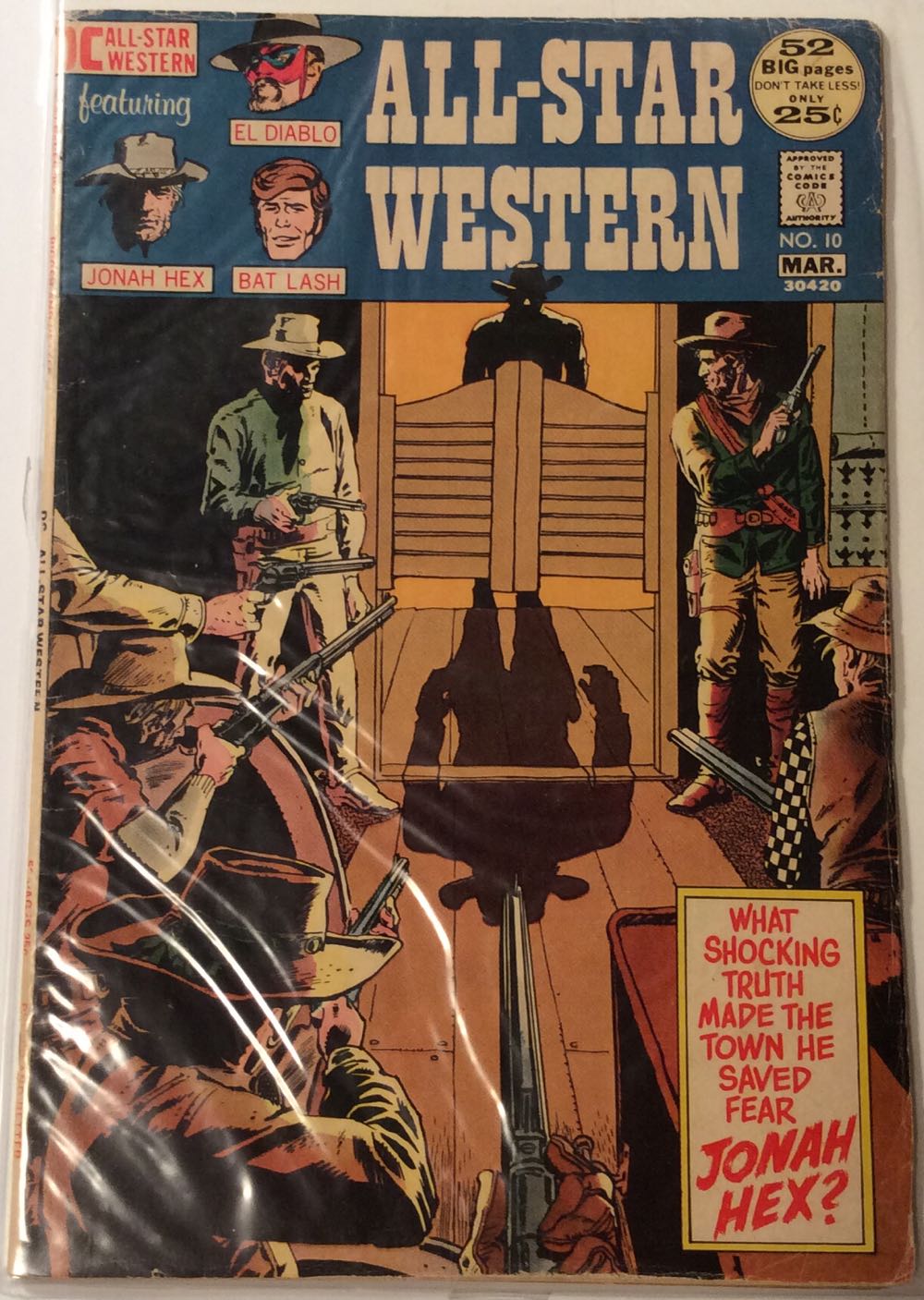All Star Western - DC (Detective Comics) (10 - Mar 1972) comic book collectible [Barcode 761941304953] - Main Image 3