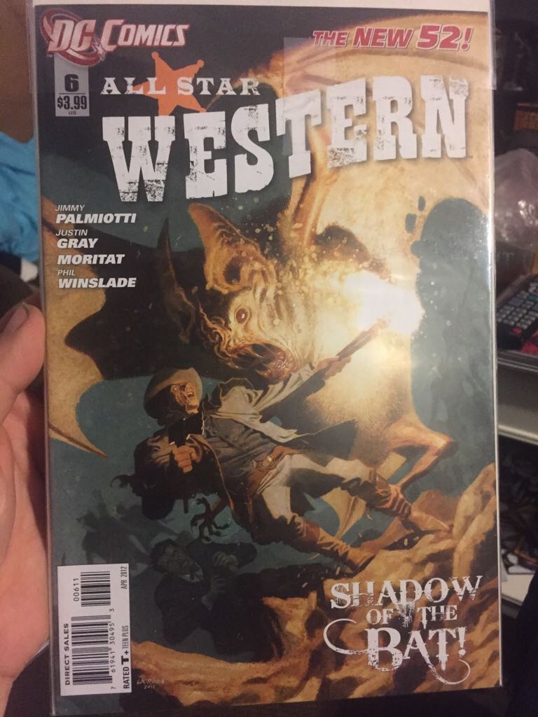 All-Star Western, Vol. 3 - DC Comics (6 - Apr-12) comic book collectible [Barcode 76194130495300611] - Main Image 1