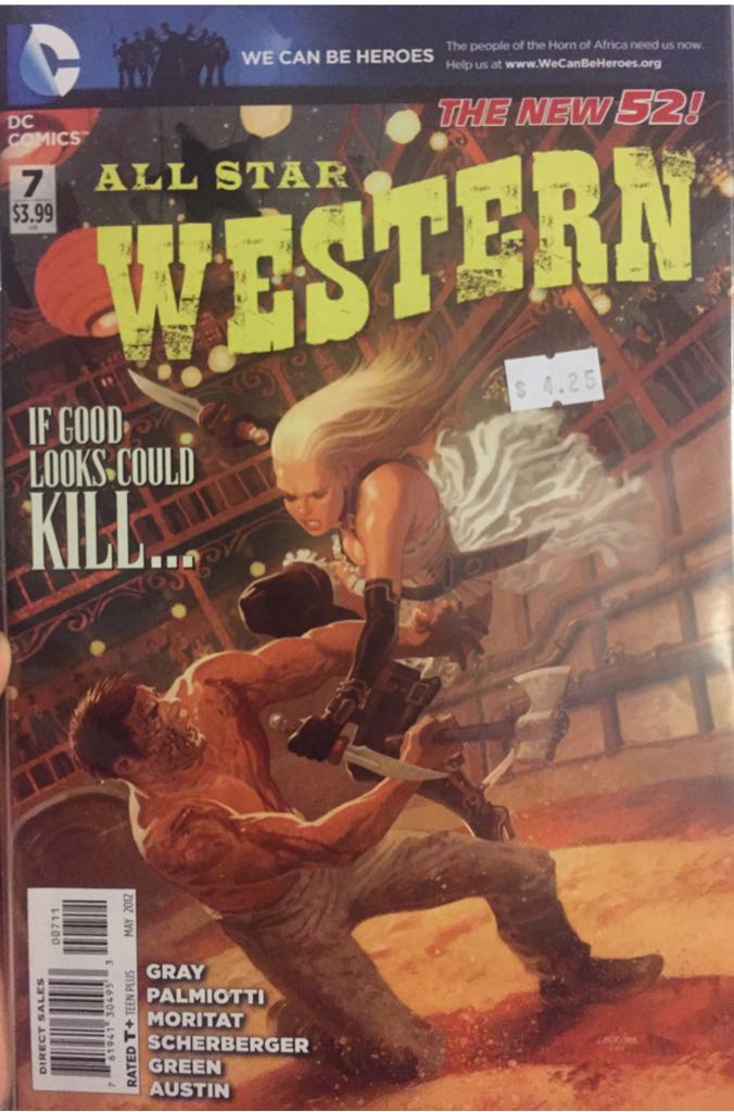 All-Star Western, Vol. 3 - DC Comics (7 - May-12) comic book collectible [Barcode 76194130495300711] - Main Image 1