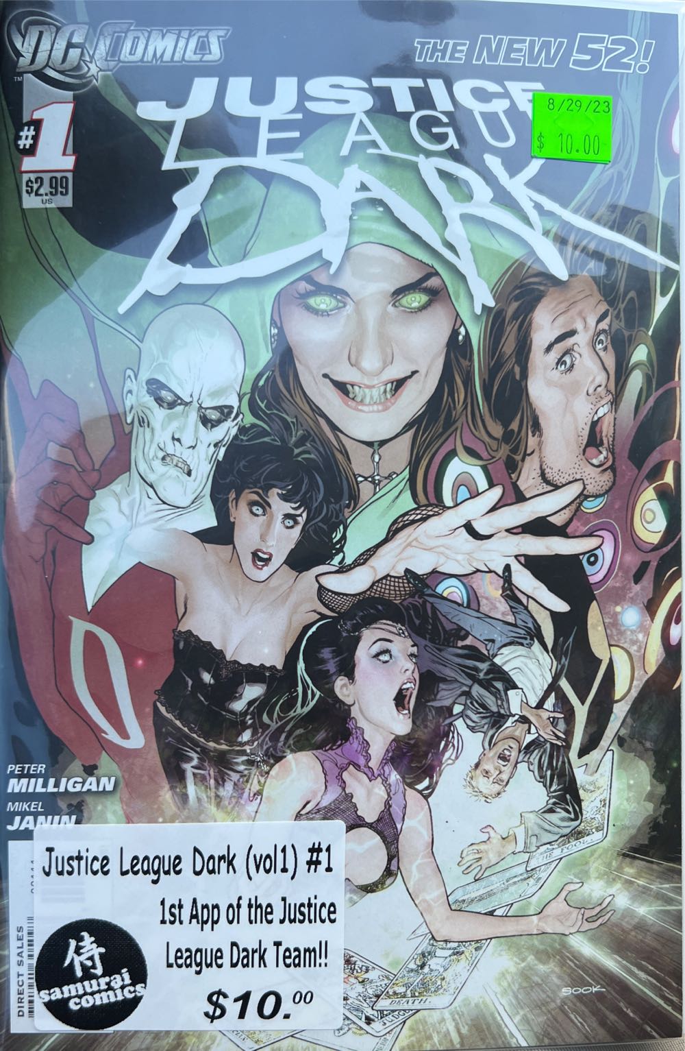 Justice League Dark (Vol 1) - DC Comics (1 - Nov 2011) comic book collectible [Barcode 76194130509700111] - Main Image 2