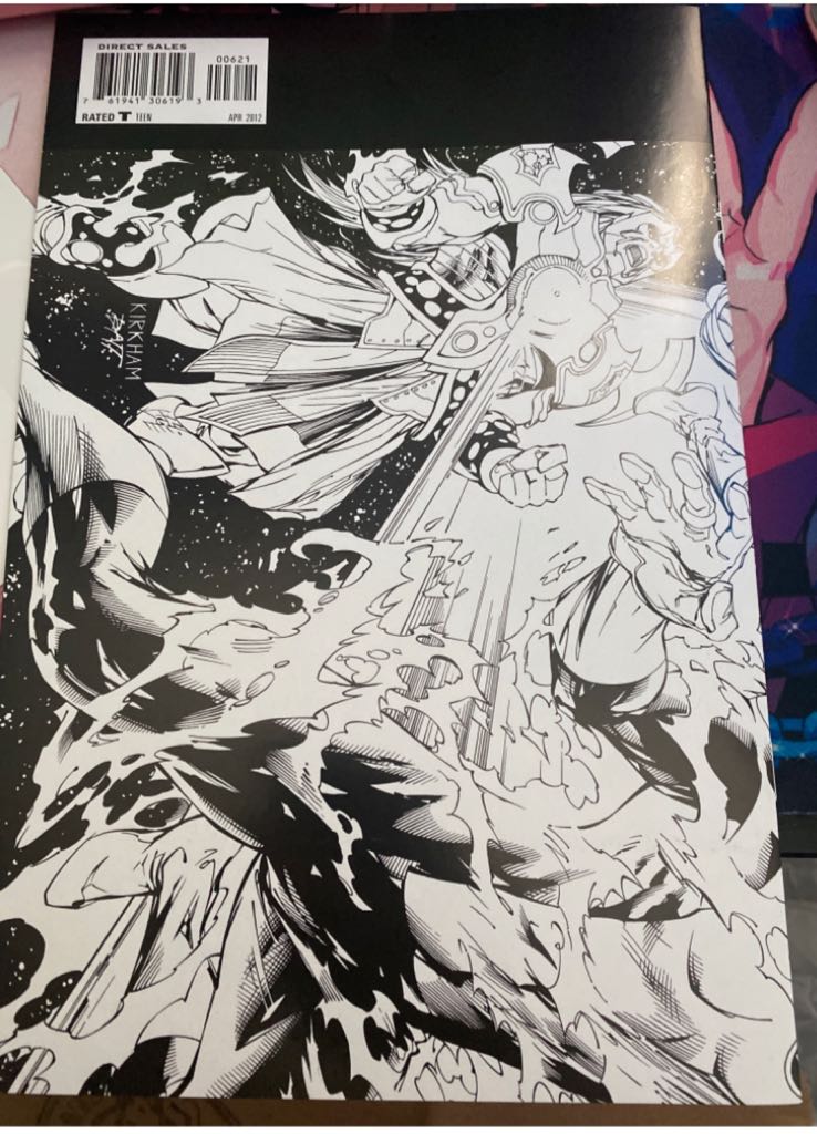 Green Lantern New Guardians The New 52 - DC Comics (6 - Apr 2012) comic book collectible [Barcode 761941306193] - Main Image 2