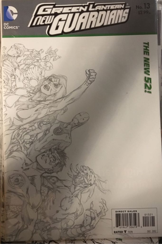 Green Lantern: New Guardians  (13) comic book collectible [Barcode 761941306193] - Main Image 1