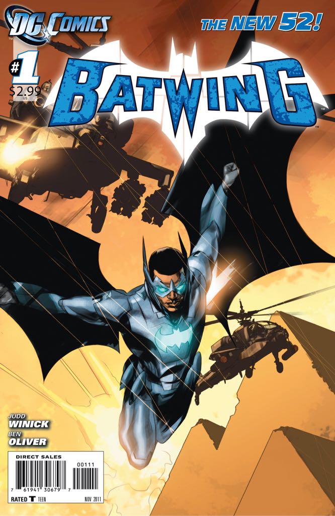 Batwing - DC Comics (1 - Nov 2011) comic book collectible [Barcode 76194130679700112] - Main Image 1