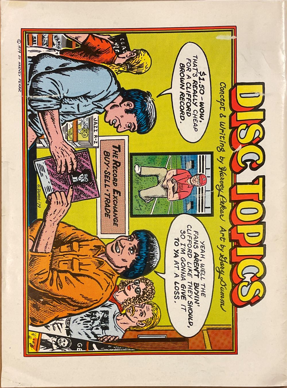 American Splendor - Harvey Pekar (4) comic book collectible [Barcode 761941255040] - Main Image 2