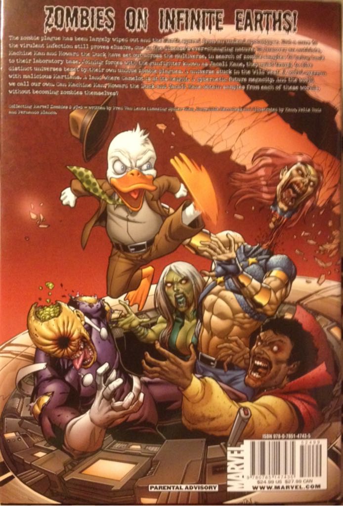 Marvel Zombies 5 - Marvel Comics (5) comic book collectible [Barcode 9782809417890] - Main Image 2