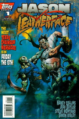 Jason Vs Leatherface  (1) comic book collectible [Barcode 041116002359] - Main Image 1