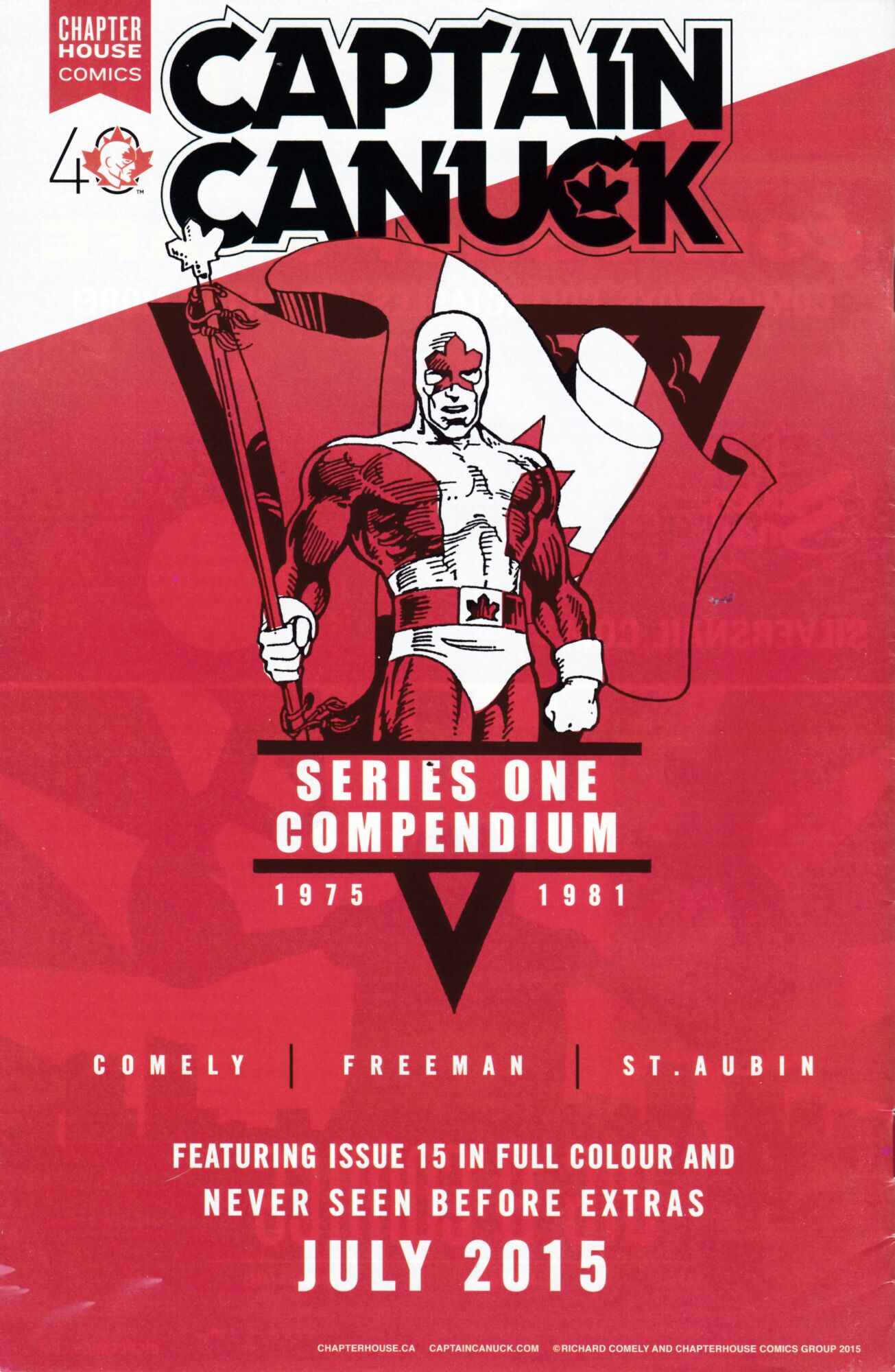 Captain Canuck - Chapterhouse Comics Group (1 - May 2015) comic book collectible [Barcode 628451259015] - Main Image 2
