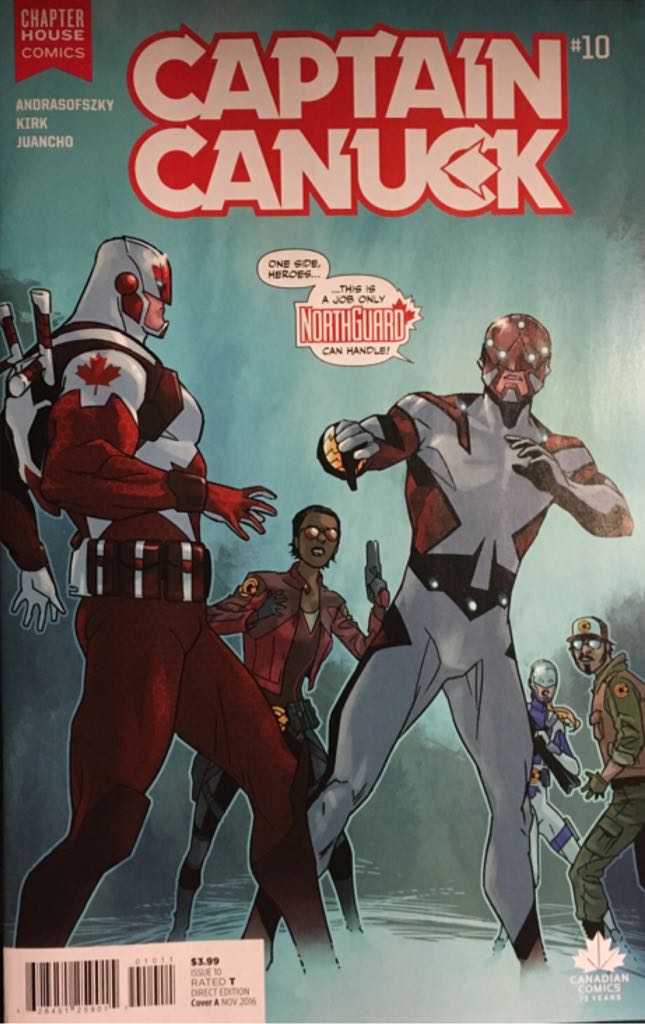 Captain Canuck 010 - Chapterhouse Publishing Inc (10 - Nov 2016) comic book collectible [Barcode 628451259015] - Main Image 1