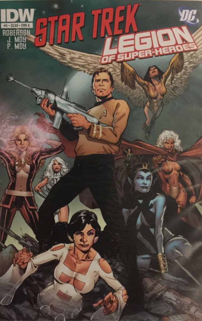 Star Trek: Legion Of Super-Heroes - IDW (5 - Feb 2012) comic book collectible [Barcode 827714002843] - Main Image 1