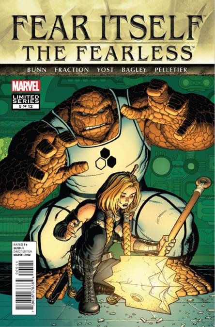 Fear Itself: The Fearless - Marvel (5 - Feb 2012) comic book collectible [Barcode 759606076864] - Main Image 1