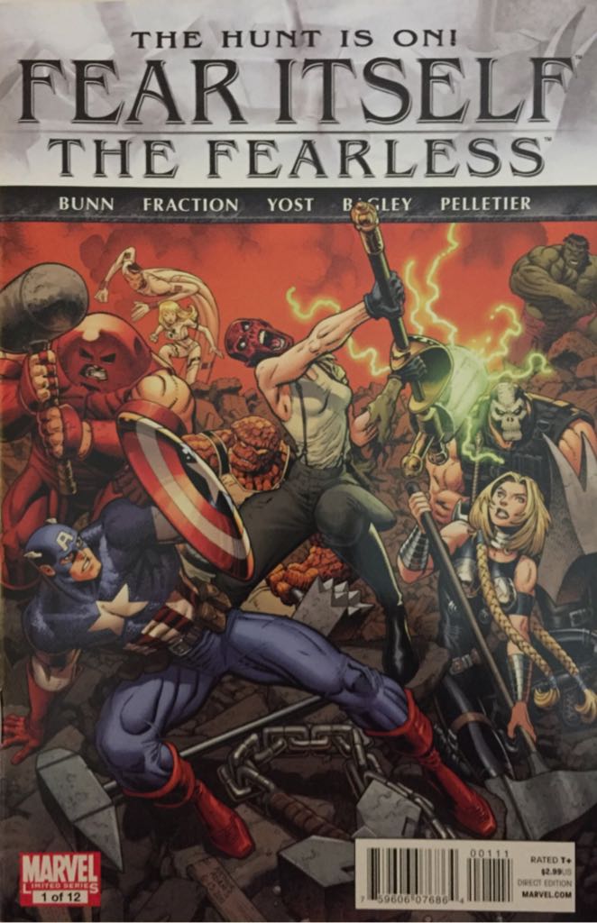 Fear Itself: The Fearless - Marvel Comics (1 - Dec 2011) comic book collectible [Barcode 75960607686400111] - Main Image 1