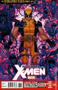 Wolverine And The X-Men - Marvel Comics (32 - Aug 2013) comic book collectible [Barcode 759606075669] - Main Image 1