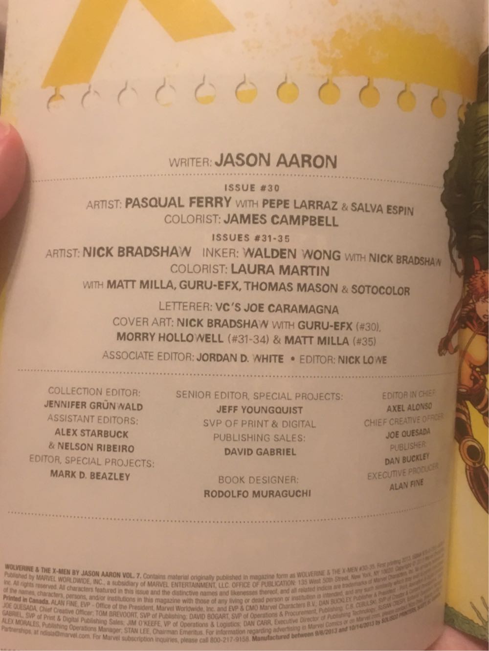 Wolverine and the X-Men, Vol.7 - Marvel Comics (7 - Oct 2013) comic book collectible [Barcode 978078516600951999] - Main Image 3