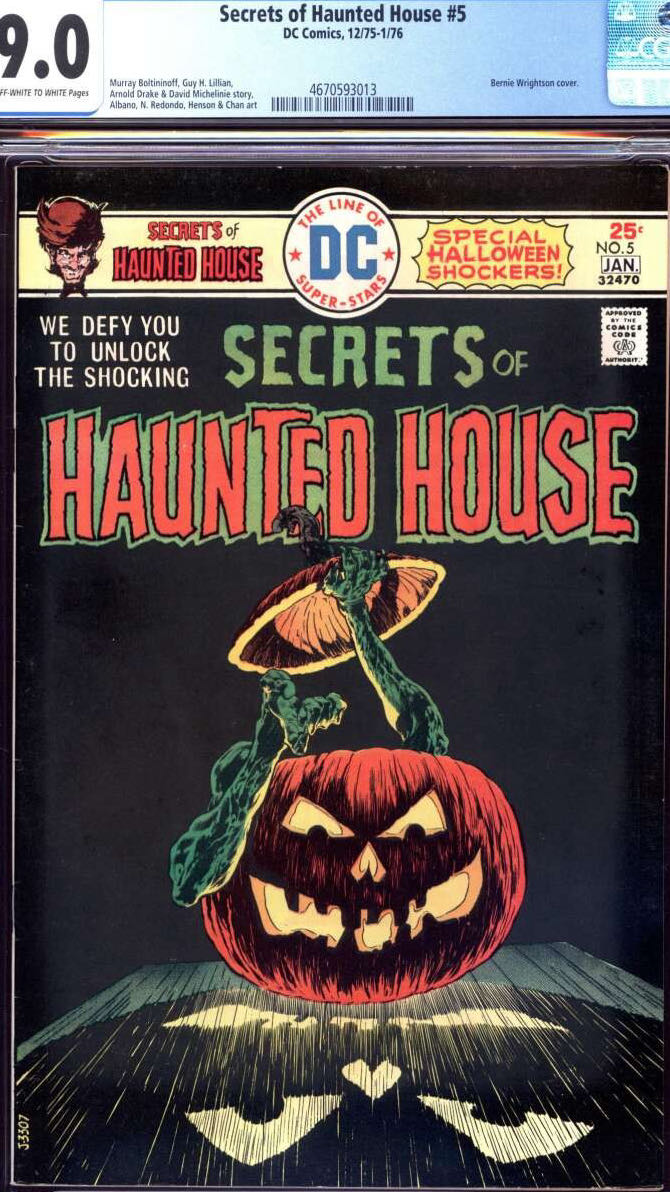 Secrets Of Haunted House - DC (Detective Comics) (3 - Sep 1975) comic book collectible [Barcode 070989324701] - Main Image 3