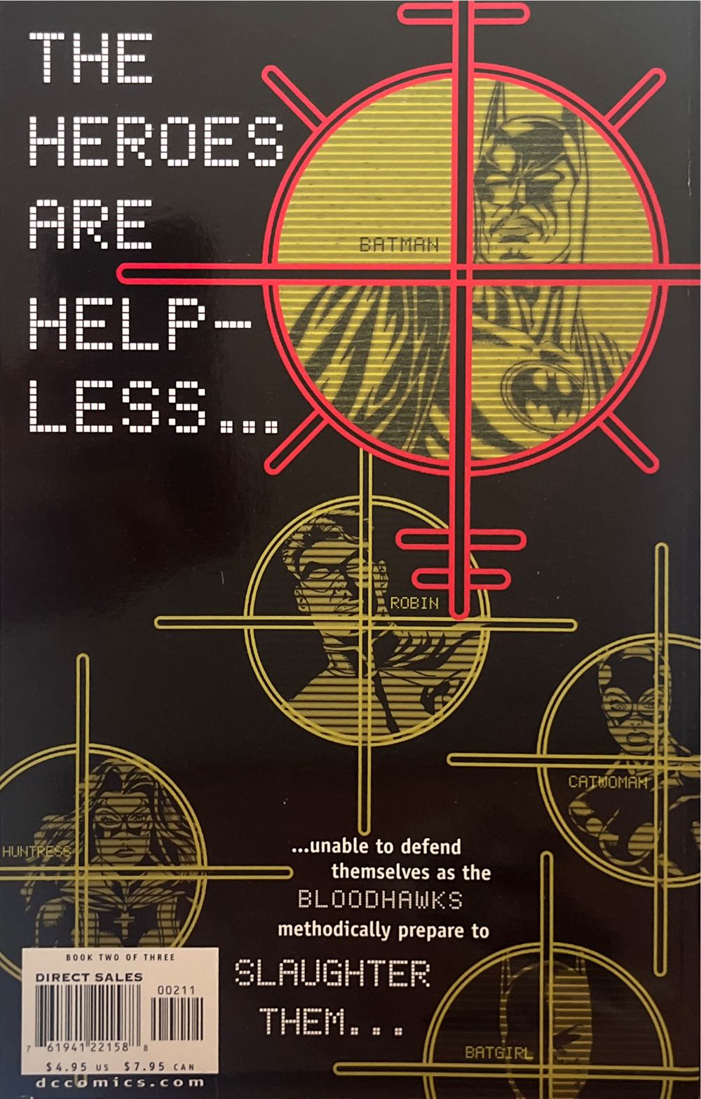 Batman: Outlaws (2000) - DC Comics (2 - Oct 2000) comic book collectible [Barcode 76194122158800211] - Main Image 2