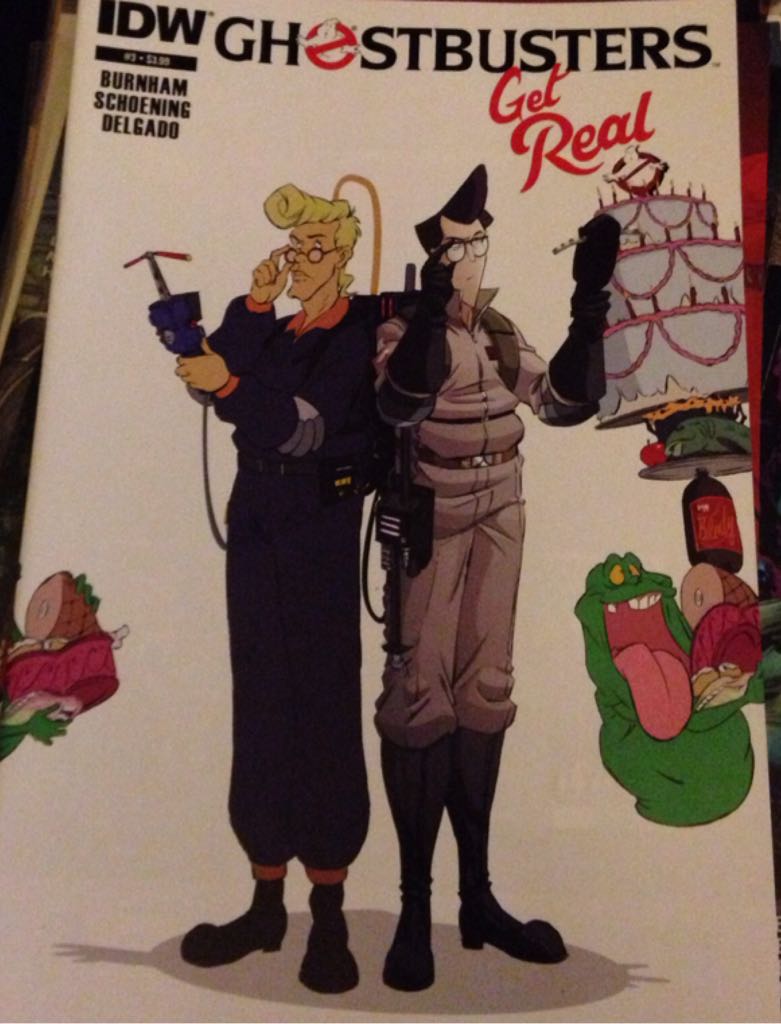 Ghostbusters  (3) comic book collectible [Barcode 827714008760] - Main Image 1