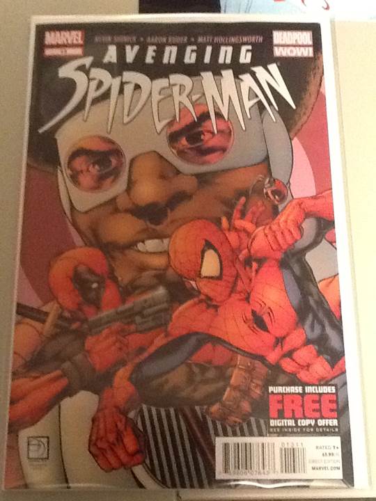 Avenging Spider-Man  (13) comic book collectible [Barcode 759606076437] - Main Image 1