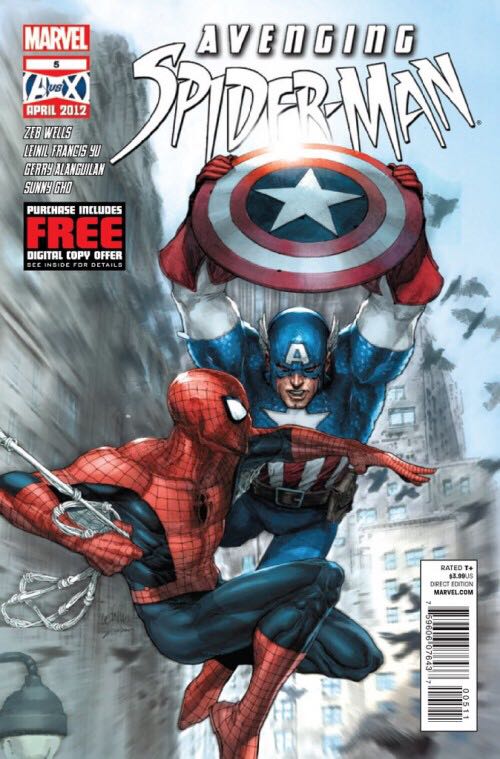 Avenging Spider-Man - Marvel Comics (5 - May 2012) comic book collectible [Barcode 75960607643700511] - Main Image 1