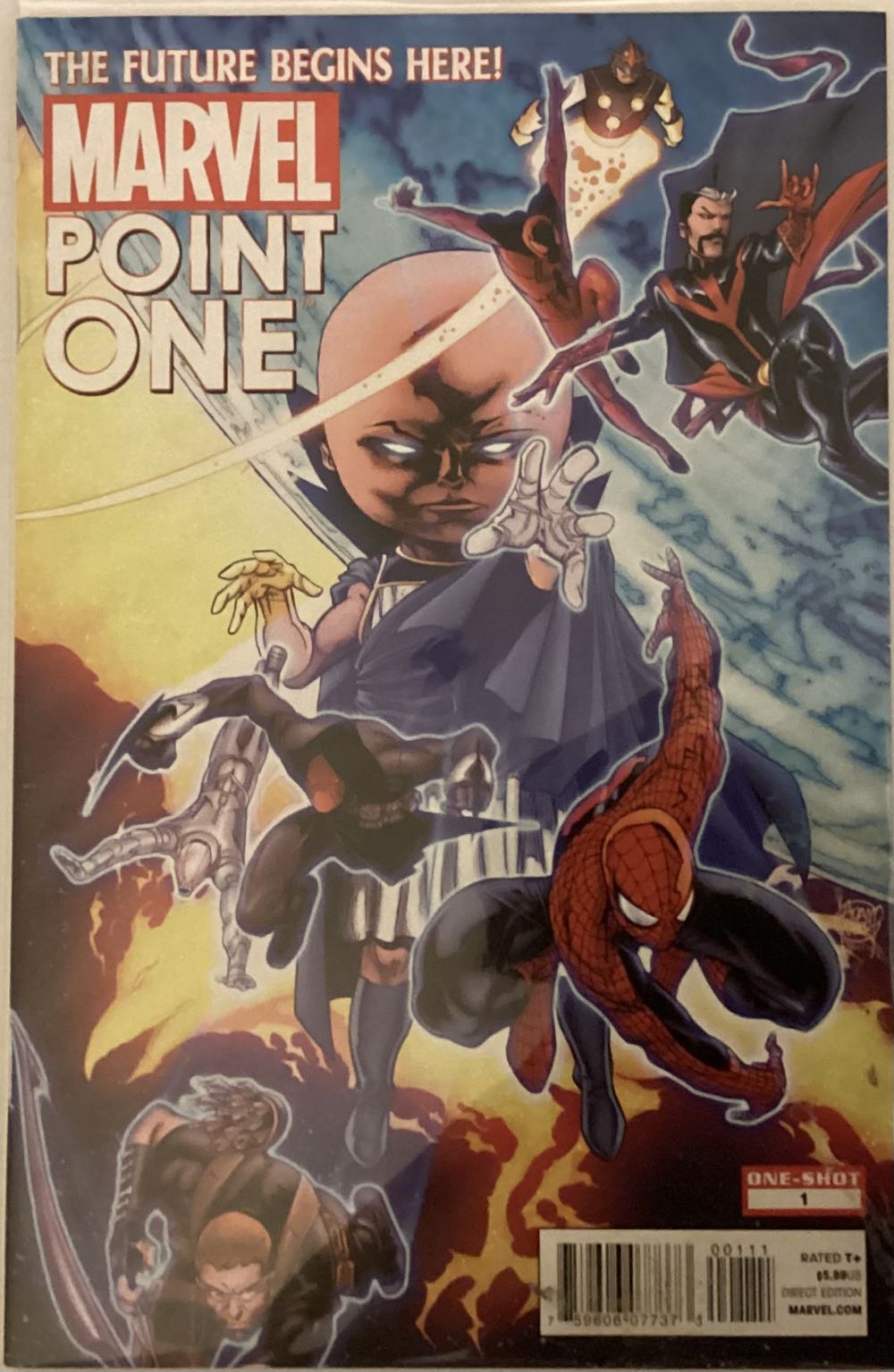Marvel Point One - Marvel Comics (1 - Jan 2012) comic book collectible [Barcode 759606077373] - Main Image 2