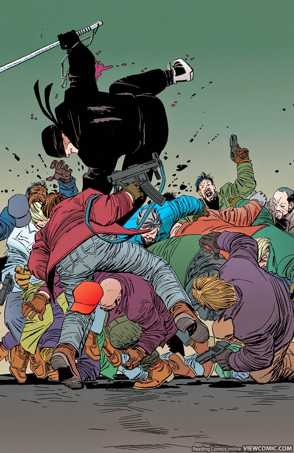 Daredevil: The Man Without Fear - Marvel Comics (5 - Feb 1994) comic book collectible [Barcode 759606025763] - Main Image 3