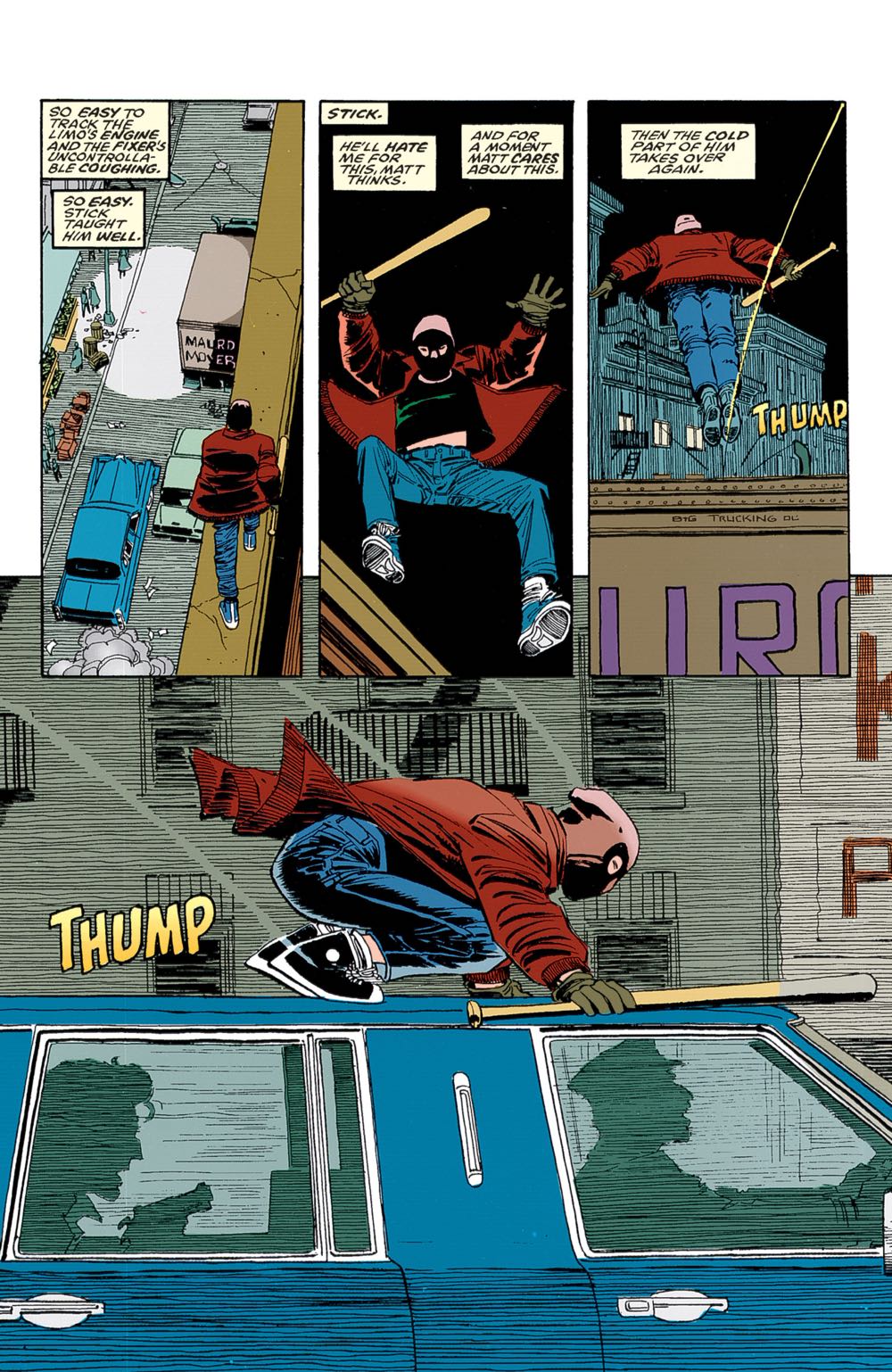 Daredevil: The Man Without Fear - Marvel Comics (2 - 11/1993) comic book collectible [Barcode 759606047062] - Main Image 3