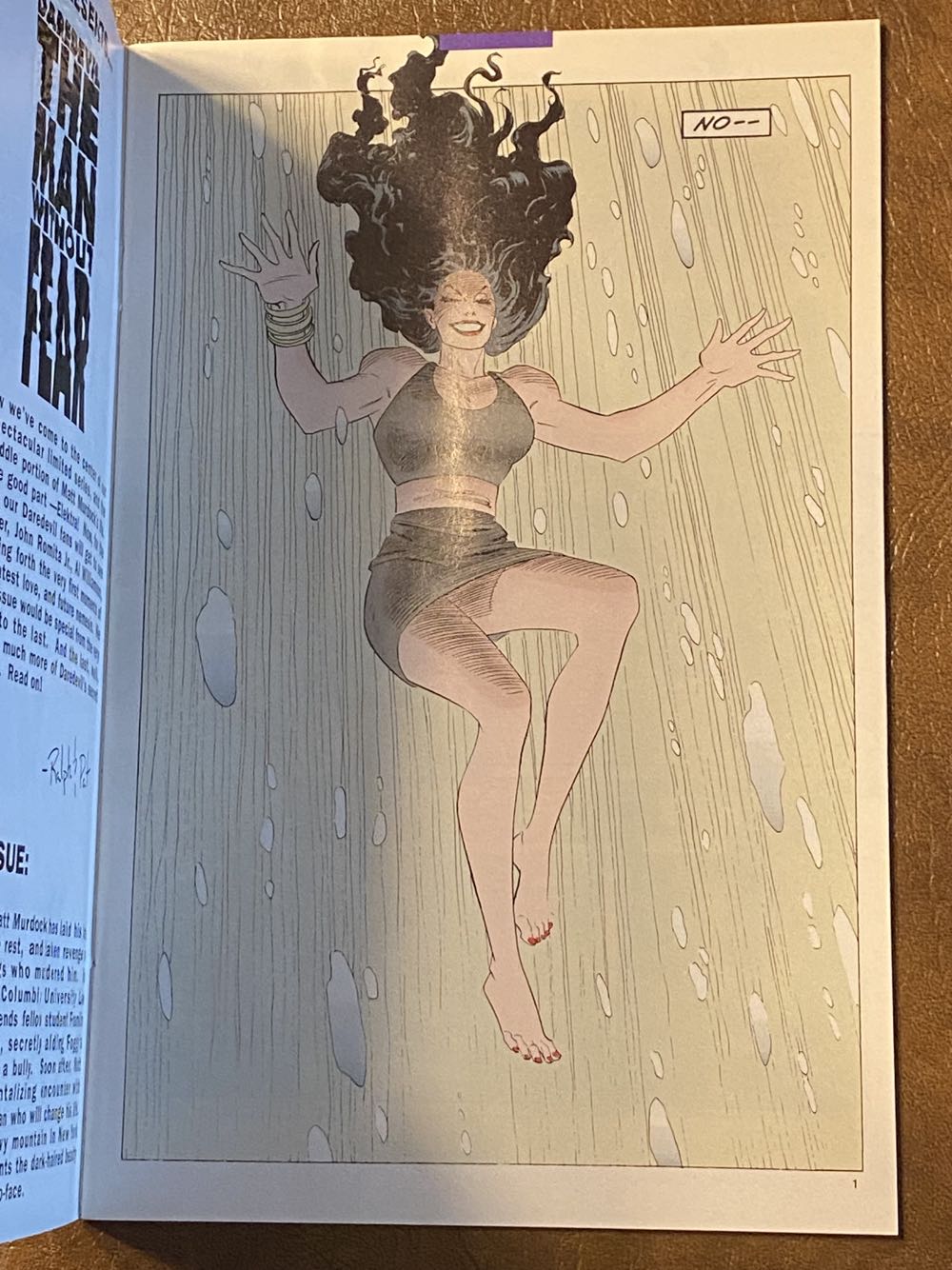 Daredevil: The Man Without Fear - Marvel Comics (3 - Dec 1993) comic book collectible [Barcode 75960602576300311] - Main Image 2