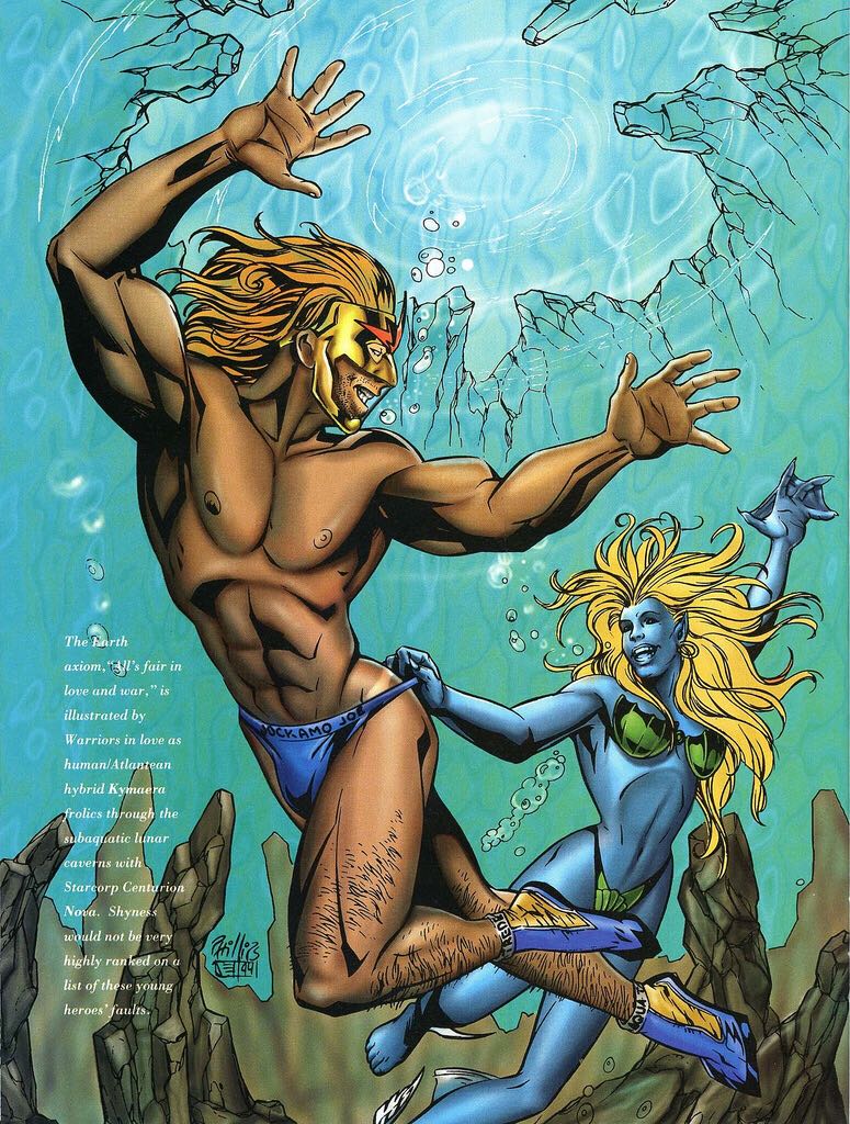 Marvel Swimsuit Special 1994 - Marvel (1 - Jul 1994) comic book collectible [Barcode 009281026204] - Main Image 2